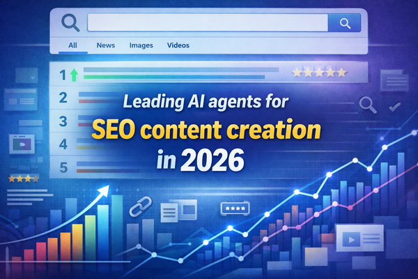 AI agents for SEO content creation in 2026