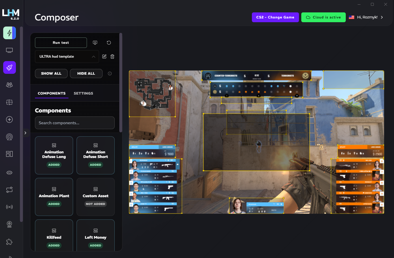 CS2 HUD Composer Preview
