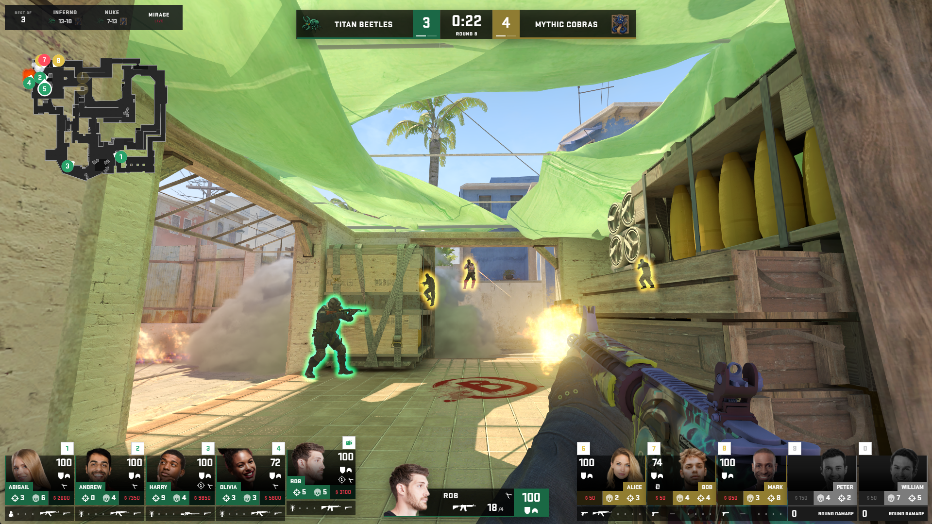 CS2 Emerald HUD