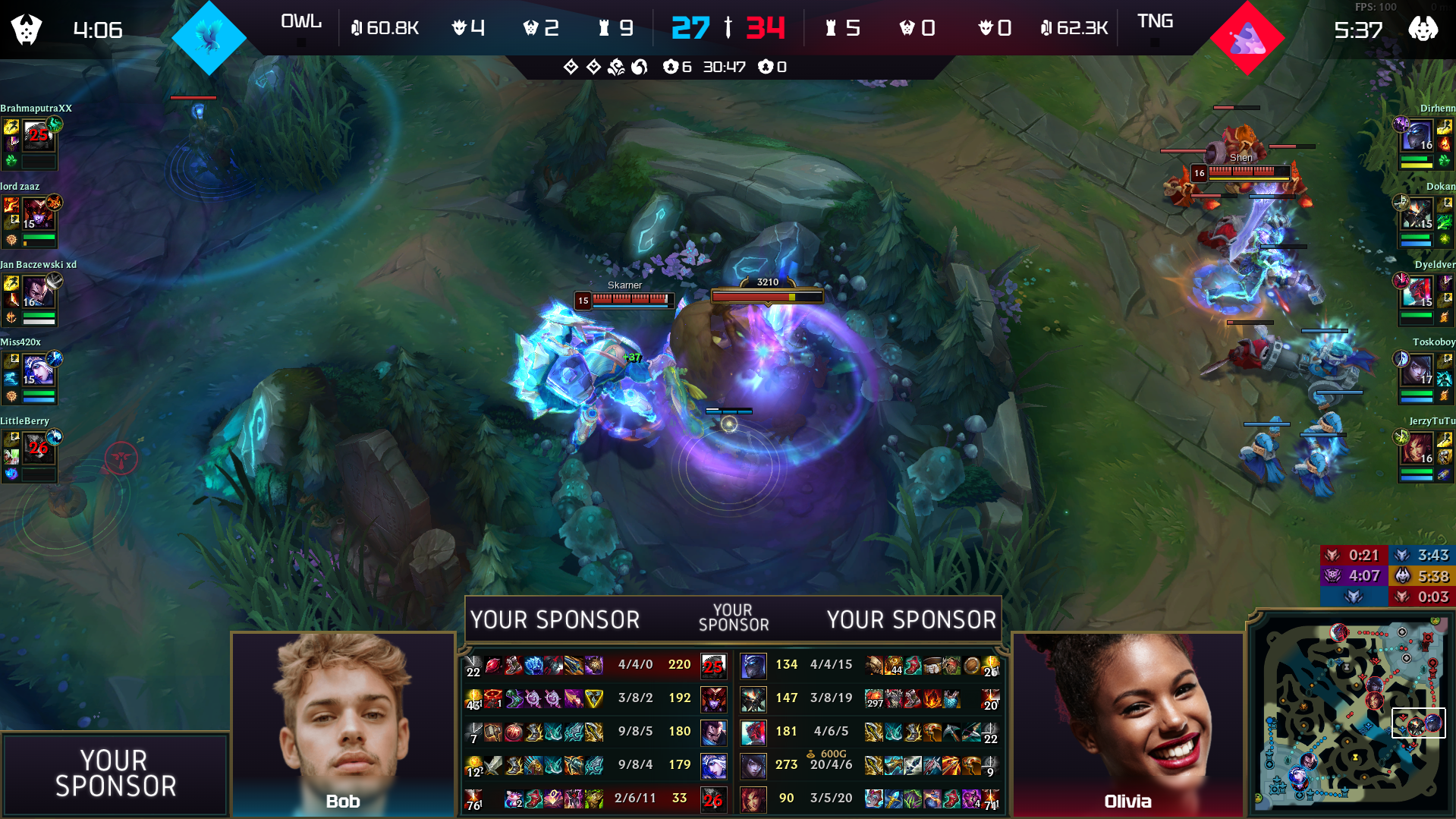 LHM HUD for League of Legends