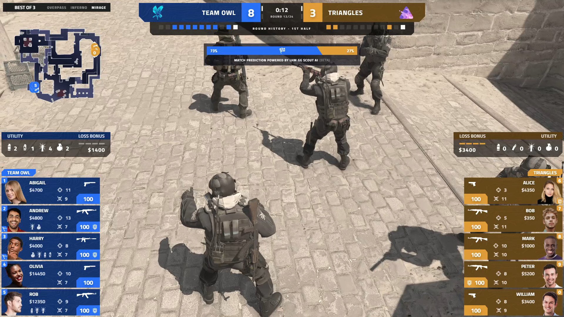 Amber CS2 HUD