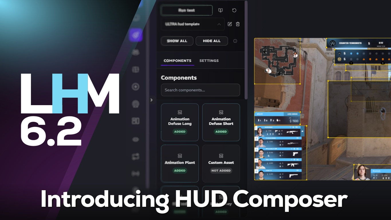 LHM 6.2: HUD Composer, HUD Sharing & X-ray Manager - LHM.gg